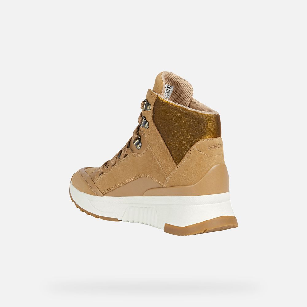 Geox Bayan Ankle Bot Kahverengi - Falena Abx - DCI-713689